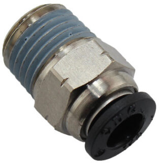 Conector pneumático reto 1/4"