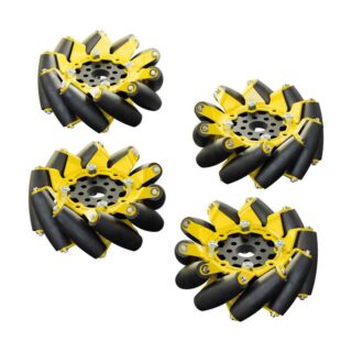 Conjunto de rodas Mecanum goBILDA 96 mm