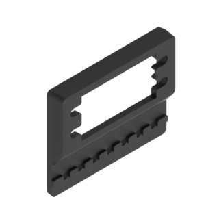 Suporte plástico de servomotor, pacote com 2