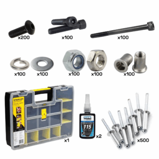 Kit Ferragens Linha Forja