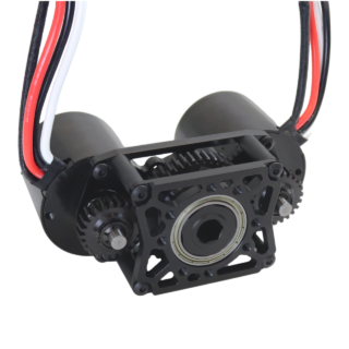 Caixa de Redução para Dois Motores REV