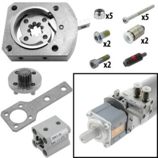 Catraca com atuação pneumática