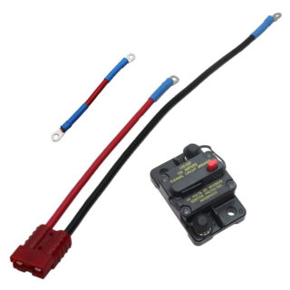 Conjunto de disjuntor principal FRC 120A com cabo 6 AWG