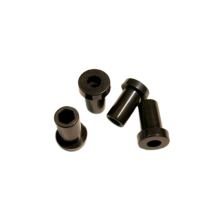 Adaptador Plástico para Servo, eixo hex 5mm, kit com 4