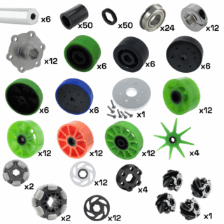 Kit Rodas e Hubs FRC