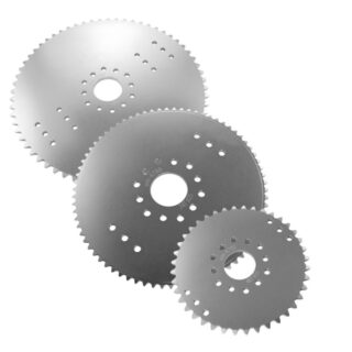 Coroas #35 com furação para rolamento