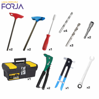 Kit de Ferramentas Linha Forja
