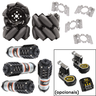 Kit Mecanum REV DIY FTC