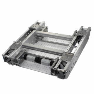 Chassis TileRunner 4WD, rodas mecanum HD