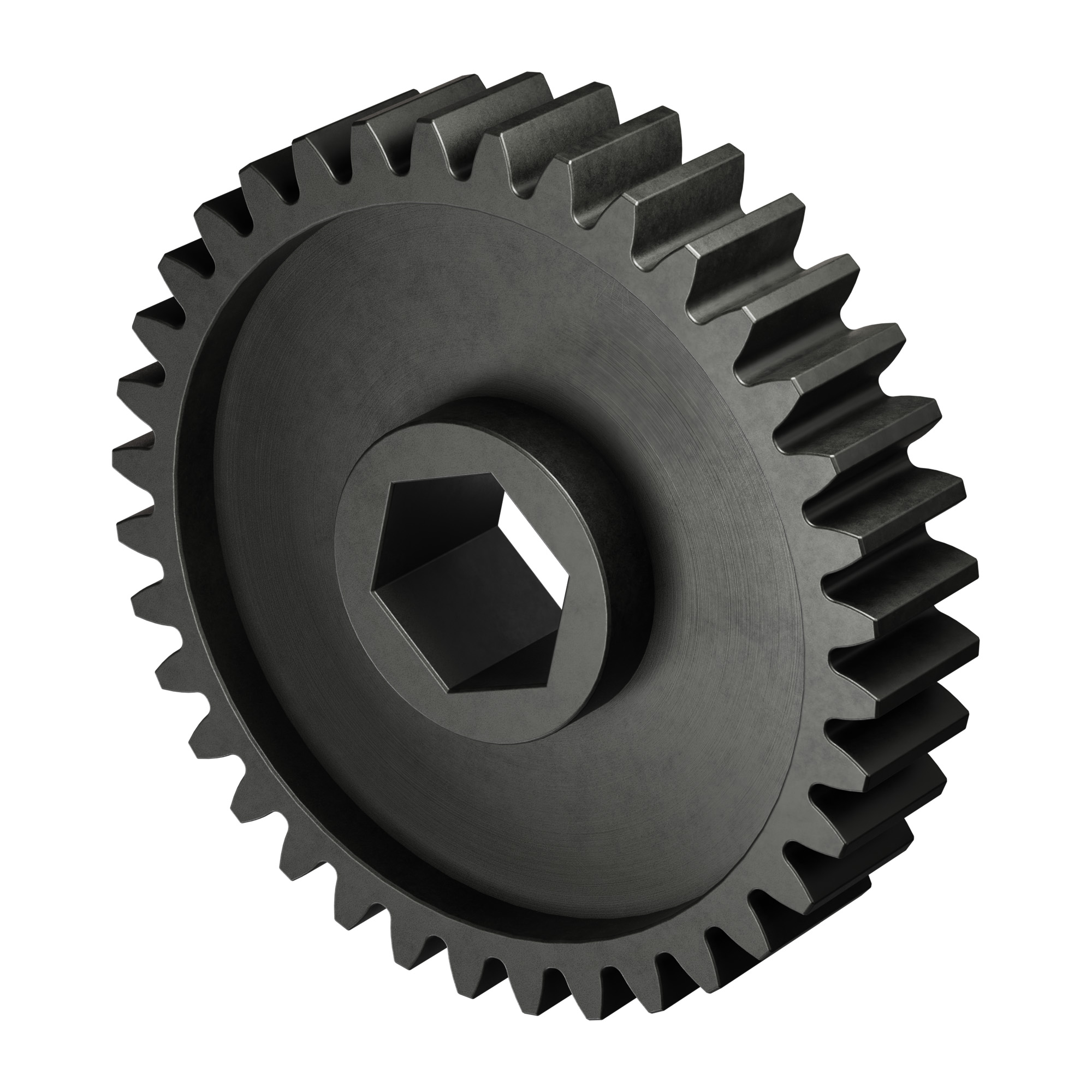 Engrenagem MOD 0,8, Slip-Fit, eixo REX 8mm, 36 dentes - Imagem 2