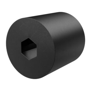 Rolete de Intake goBILDA, 16mm diâmetro, eixo REX 8mm, dureza 30A, kit com 8