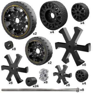 Kit Rodas goBILDA FTC